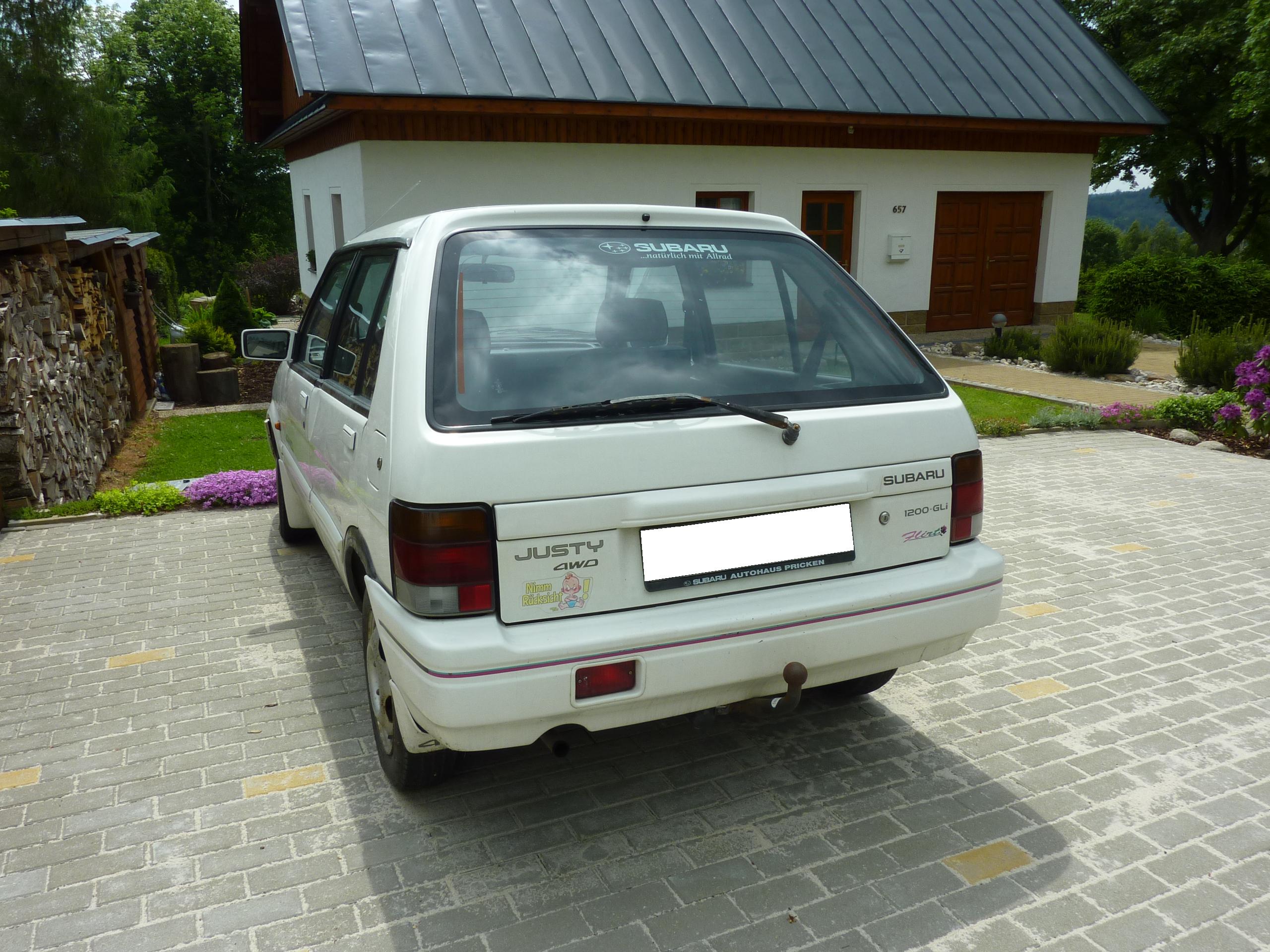 Subaru Justy 1200 GLi 4WD (1)