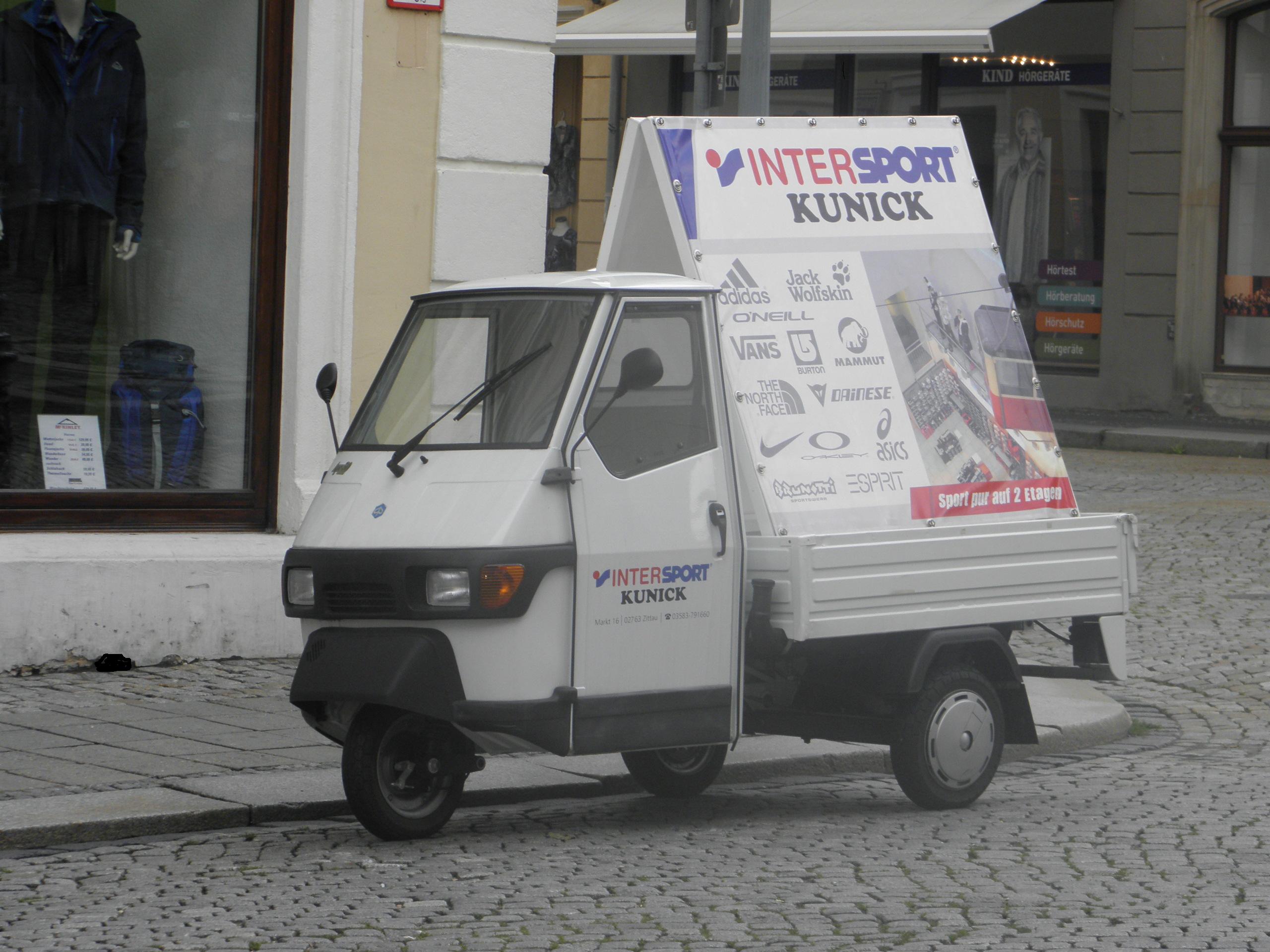 Piaggio Ape 50 Europe